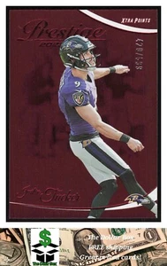 2024 Panini Prestige #23 Justin Tucker RED XTRA POINTS /599 - Baltimore Ravens - Picture 1 of 2