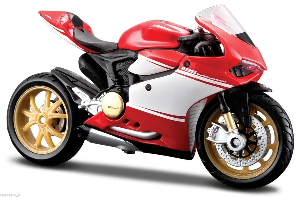 MAISTO 1:18 Ducati 1199 Superleggera MOTORCYCLE BIKE DIECAST MODEL NEW IN BOX - Image 1 of 4