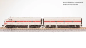 Broadway Limited 9246 N Scale F7 AB-Units CBQ #169A/169B DCC Sound Diesel New - Picture 1 of 10