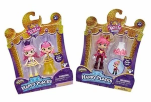 Shopkins Royal Trends Happy Places Prinz Rowen Rubin und Queen Beehave Set - Bild 1 von 6