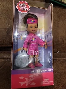 Barbie Kelly Club All Grown Up Lil Flyer Marisa Doll Flight Attendant 2002 - Picture 1 of 2