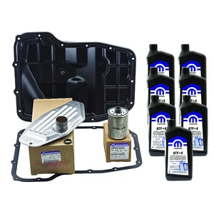 45RFE 545RFE 68RFE Transmission Oil Pan Service Set -with- Drainplug Fits Ram - Picture 1 of 8