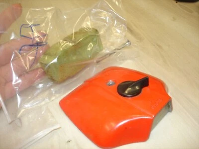 Craftsman 2.1 14" filtro de aire y cubierta motosierra Poulan 25da pieza solo contenedor 613 Foto 1 de 2