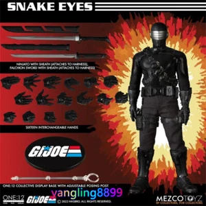 G.I. Joe: Snake Eyes Deluxe Edition One:12 Action Figure Collectible NEW Stocked - Picture 1 of 17