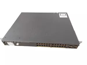 Cisco Catalyst WS-C2960x-24PS-L 24-portowy zarządzany testowany bez zasilacza - Zdjęcie 1 z 8