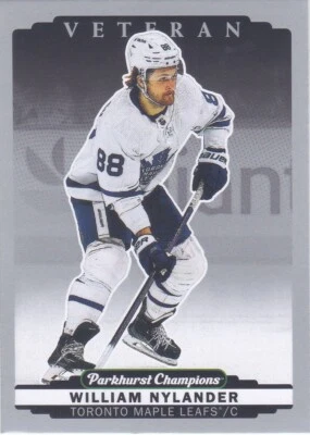 2022/23 PARKHURST CHAMPIONS..WILLIAM NYLANDER..PARALELO PRATA.# 259.FOLHAS DE BORDO - Imagem 1 de 2