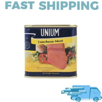 1X Unium Almuerzo Carne Halal (340 gramos) لانشون لحم يونيوم Foto 1 de 2