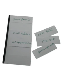 To Do List Pad Tear Out Coupon Perforated Compatible with Robinson Reminders - Picture 1 of 5