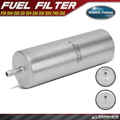 Fuel Filter for BMW E32 E31 E34 E36 318i 530i 740i 750iL 840Ci 850Ci 850i GAS - Image 1 of 4
