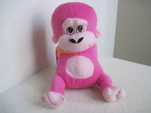 9" National Entertainment PINK FAT BELLY MONKEY Plush  - Picture 1 of 4