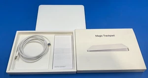 Apple USB-C Magic TrackPad white MXK93AM/A ✅❤️️✅❤️️ NEW!!! OPEN BOX!!! ✅❤️️✅❤️️ - Picture 1 of 4