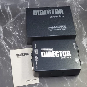 Whirlwind Director 1-Kanal Passiv Instrument Direct Box mit Box super gepflegt - Bild 1 von 7