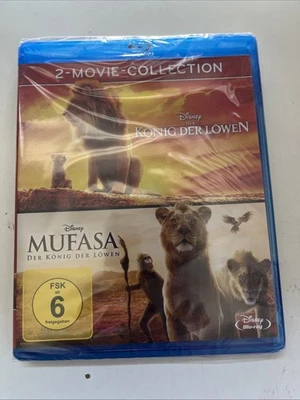 The Lion King/Mufasa: The Lion King 2-Movie Colleciton [PG] Blu-ray New Sealed - Image 1 of 2