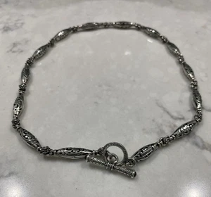 Konstantino Sterling Silver Filigree Flowers Necklace - Picture 1 of 4