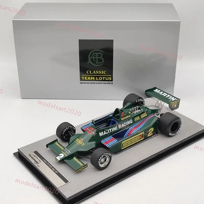 1/18 Tecnomodel Mythos Series Lotus 79 1979 ltaly GP Car #1 Carlos Rentemann - Image 1 of 4