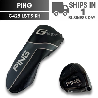 PING G425 LST Driver 9 Degree Head With Head Cover RH USED FAST SHIP - Image 1 of 4