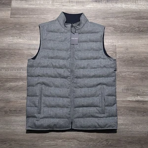 Peter Millar Crown Crafted Men's Medium Whistler Reversible Insulated Vest $595 - Picture 1 of 11