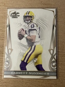 2023 Leaf Trinity Garrett Nussmeier LSU Tigers - Picture 1 of 2