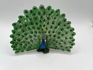 Figurine Schleich paon oiseau étiqueté - Photo 1/8