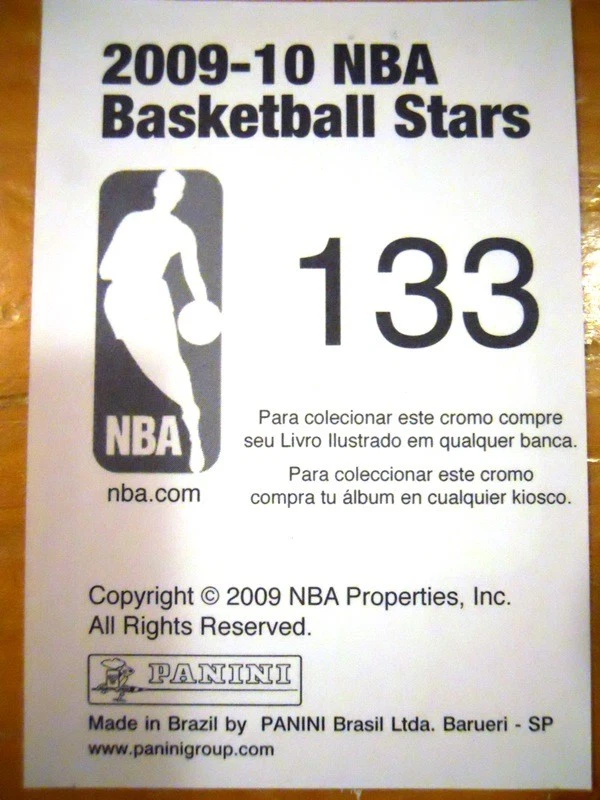 2009-10 Panini BRAZIL PORTUGUESE Sticker UNSTUCK You Pick Player #2 - Image 1 of 1