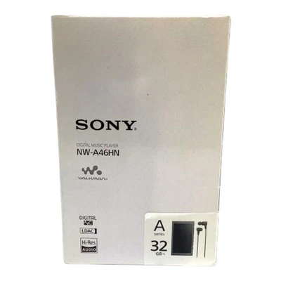SONY NW-A46HN Black WALKMAN 32GB Hi-Res Audio Player English Language Japan - Image 1 of 4