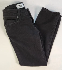 Paige Jimmy Jimmy Skinny Jeans Damen 26 Vintage schwarz volle Länge - Bild 1 von 8