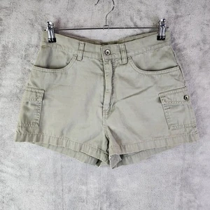 Womens Olive Green Old Navy Cargo Shorts Casual Mid Rise Size 6 - Picture 1 of 9