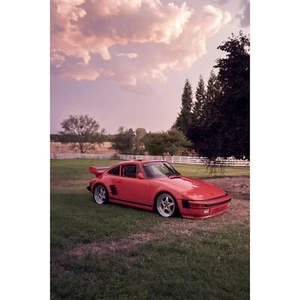 Porsche 911 Turbo Slant-Nose Art Poster #002 - High Resolution Iconic Automotive - Picture 1 of 12