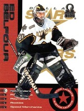 1999-00 Pacific Omega 5 Star Talents #27 Ed Belfour  **  Dallas Stars  **