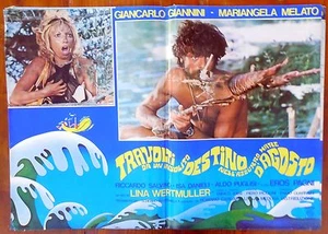 fotobusta lobby card Travolti da un insolito destino nell'azzurro mare d'agosto - Imagen 1 de 1
