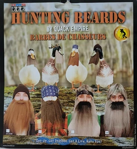 Duck Dynasty Hunting Beards 4 Styles Si, Willy, Phil, Jase - Picture 1 of 9