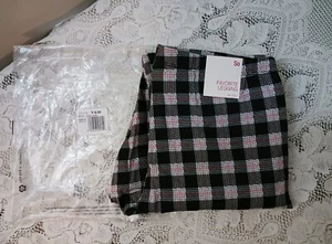 Lot of 2 So Brand Girl's Size XXL (18/20) Leggings Printed Plaid Cotton/Spandex - Picture 1 of 9