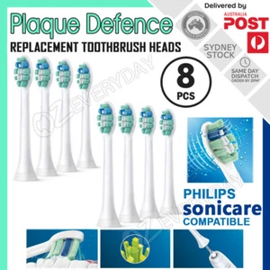 8pcs Optimal Plaque Defence C2 Replacement Brush Heads for Philips Sonicare - Picture 1 of 7
