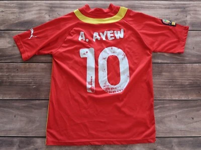 ✅Puma Soccer Jersey  Ghana A. Ayew #10 football shirt 2012, Men`s  Size S - Image 1 of 4