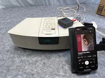 Bose Wave Radio Original Music System AWR1W1 W Remote & ADDED BLUETOOTH! - Image 1 of 4