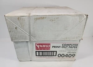 Sparco Continuous Paper - Letter - 9.50" X 11" - 20 Lb - 2300 / Carton - White - Picture 1 of 6