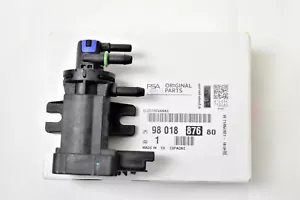 Turbo pressure solenoid valve Citroen Peugeot 1.6 2.0 HDI 9801887680 Genuine - Picture 1 of 3