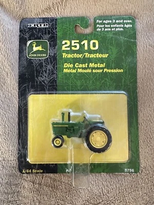 2000 Ertl Diecast 1/64 John Deere Model 2510 Tractor NIB #5756 - Image 1 of 2
