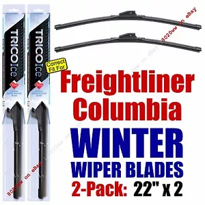 Limpiaparabrisas INVIERNO 2pk Super-Premium 2000-11 2014-16 Freightliner Columbia 35220x2 - Imagen 1 de 1