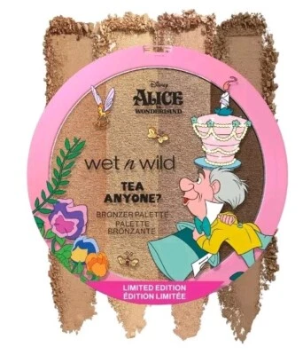wet n wild - TEA ANYONE? - Bronzer Palette - Alice In Wonderland Collection - Image 1 of 4