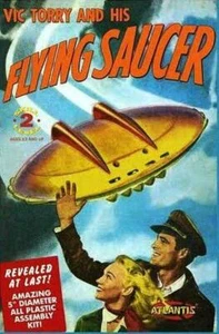 Atlantis Models Modellbausatz Vic Torry's Flying Saucer brandneu in Box - Bild 1 von 1