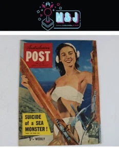 Australasian POST Magazine May 9 1957 - Suicide Of A Sea Monster - Bild 1 von 4
