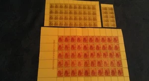 Bulgaria Stamps 1949 25 years from the death of Lenin 2v SHEETS x 50 mint MNH - Picture 1 of 4