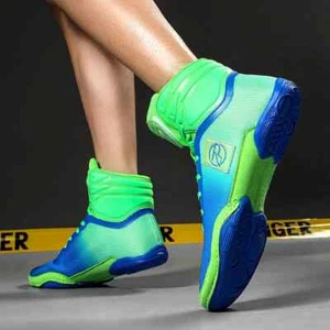 Wrestling Shoes Men Boxing Shoes Fighting Shoes Powerlifting Bodybuilding Boots - Picture 1 of 24