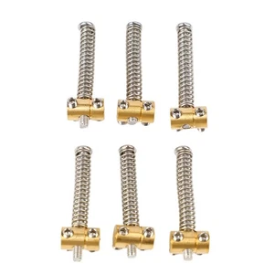 6Pcs Brass Saddles Set For TL Tailpiece Telecaster Electric Guitar Replaceme SD3 - Picture 1 of 12