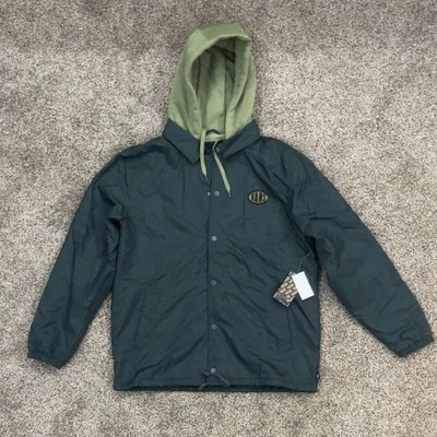 Chaqueta con capucha grande con botones Vans Foto 1 de 4