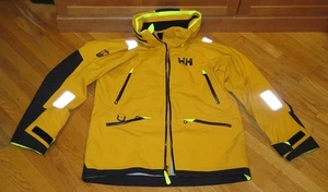 Chaqueta Helly Hansen Aegir Sailing Race - Amarillo Cloudberry - Talla XL - NUEVA SIN ETIQUETAS - Imagen 1 de 14