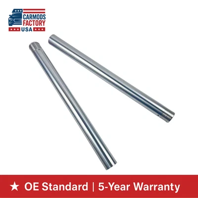 NEW Pair of Front Fork Pipes Tubes Inner Legs Bars for Honda CBR600RR 2003 2004 Foto 1 de 4