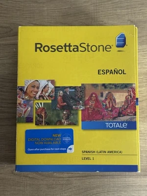 Rosetta Stone Spanish Latin America Level 1 Set – Brand New Language Learning - Image 1 of 4