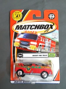 Neu im Karton 2001 Matchbox #56 Fire Truck 50th Anniversary Die-Cast Vintage Sammlerstück - Bild 1 von 2